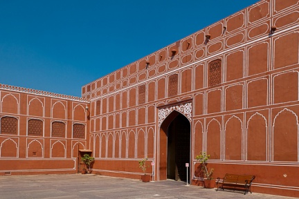 Porte intérieure City Palace (18°s) - Jaipur - Inde