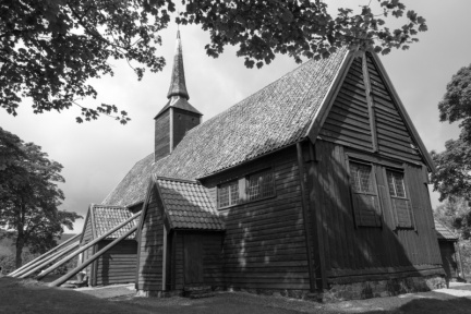 stavkyrkje Kvernes (Norvège)