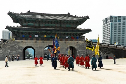 Grande porte du Gyeongbok (15°s) - Séoul - Corée